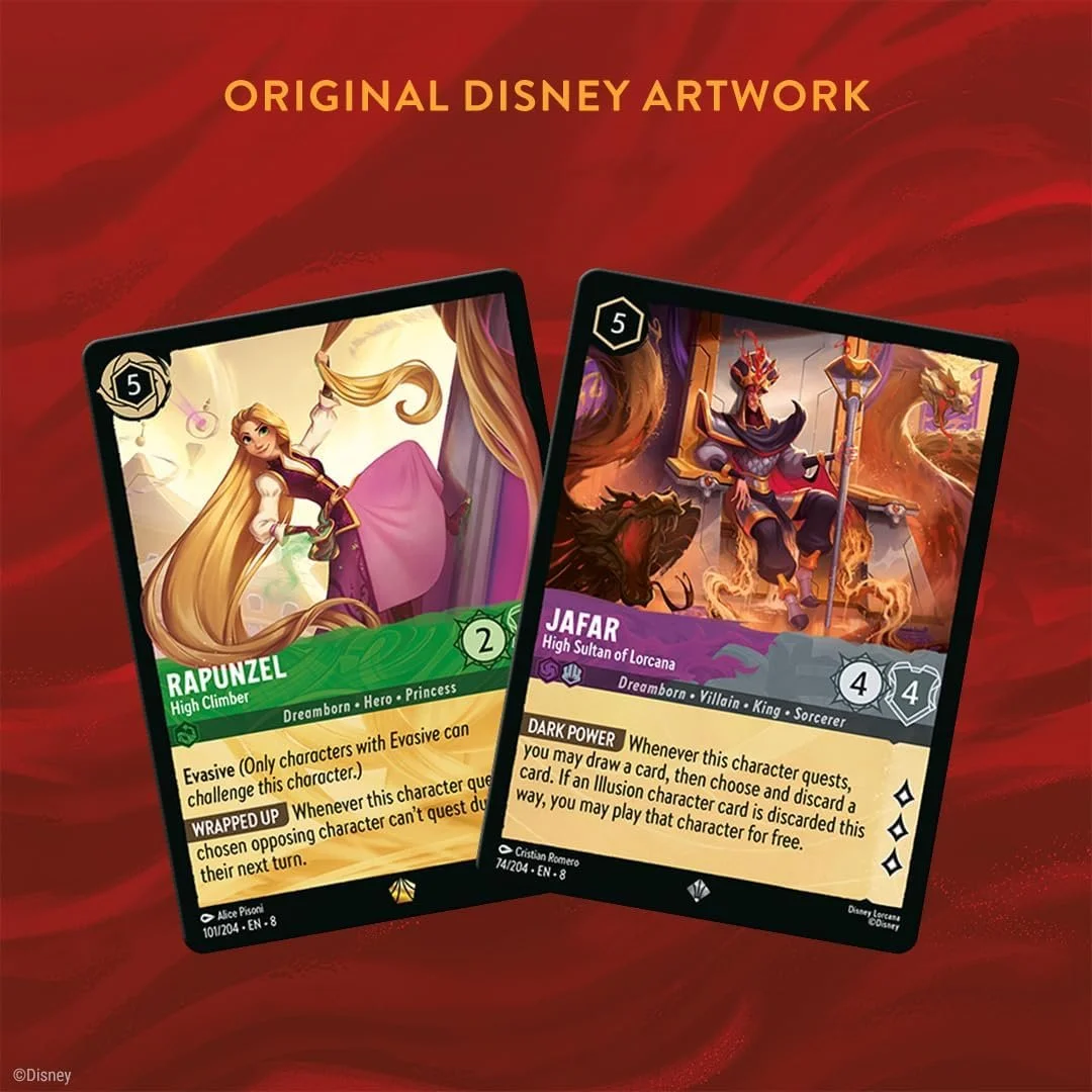 Disney Lorcana - Reign of Jafar Trading Card Game Collection on